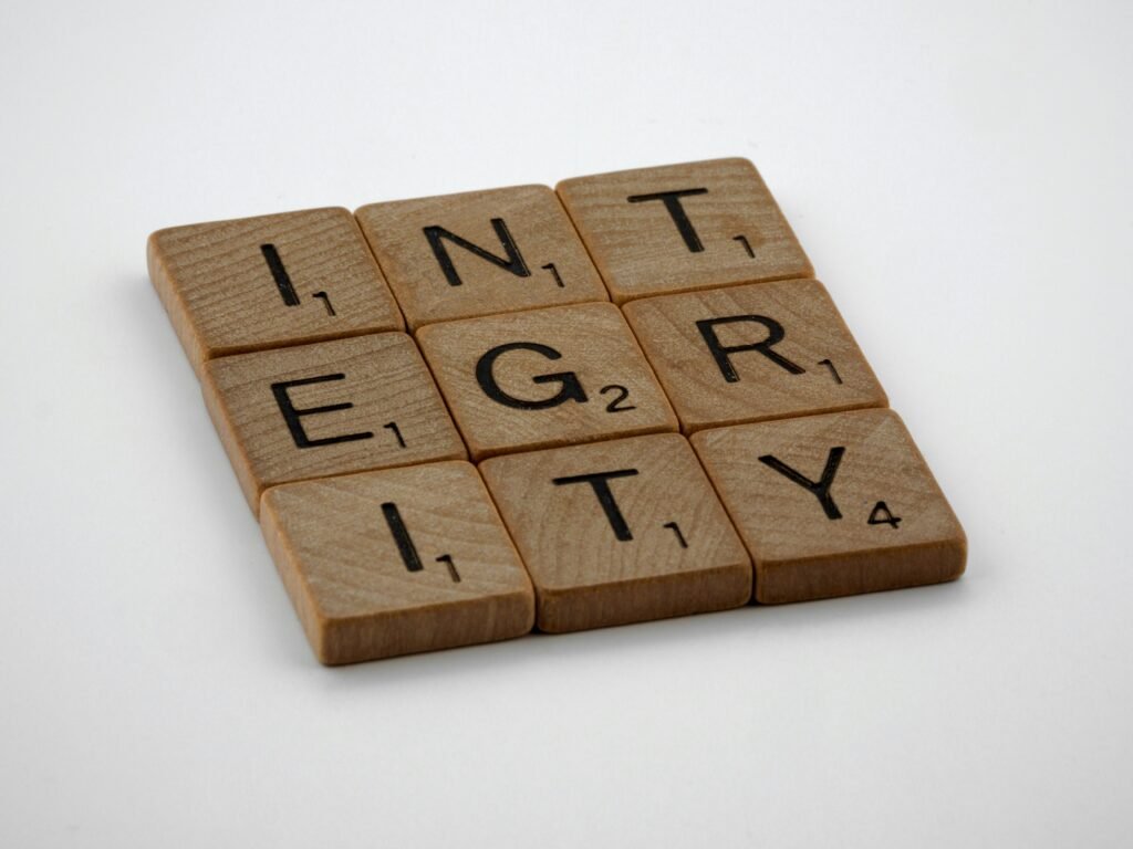 tips to strengthen your Integrity