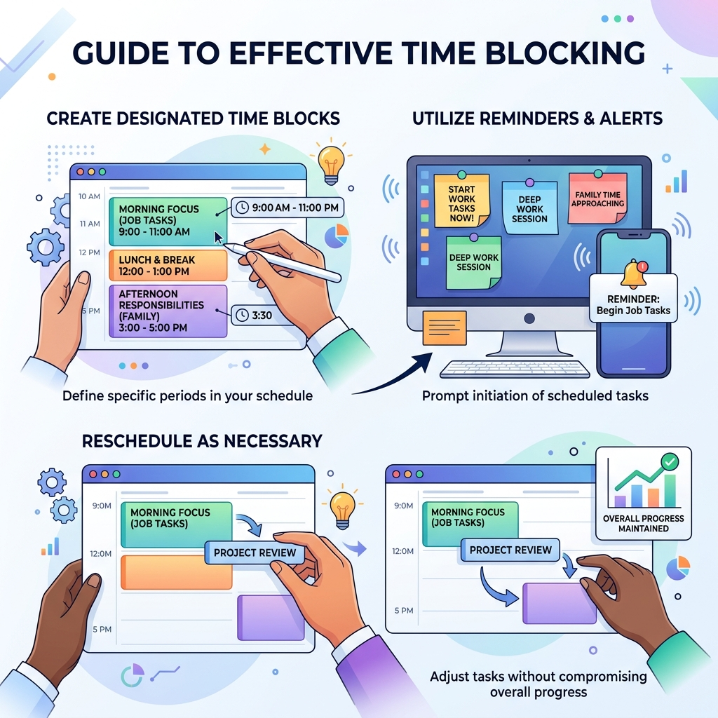 create time blocks